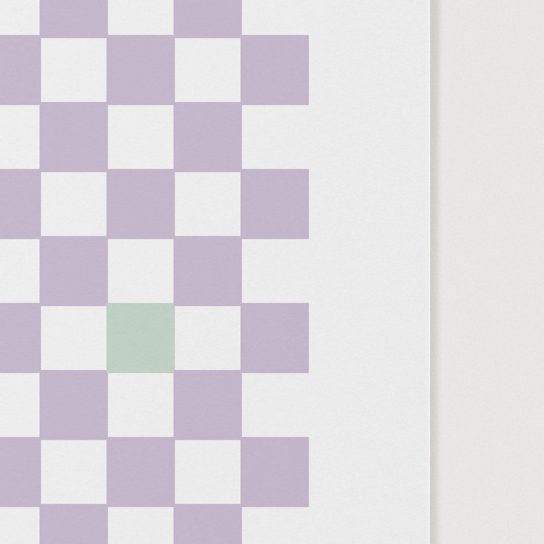 tiny lavender squares inspired wall art poster