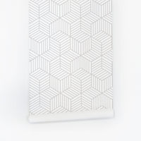 Modern geometric removable wallpaper