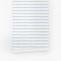 delicate blue dots nautical beach house removable wallpaper