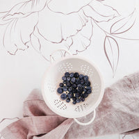 cute pink flowers inspired wallpaper design for girls bedroom interior
