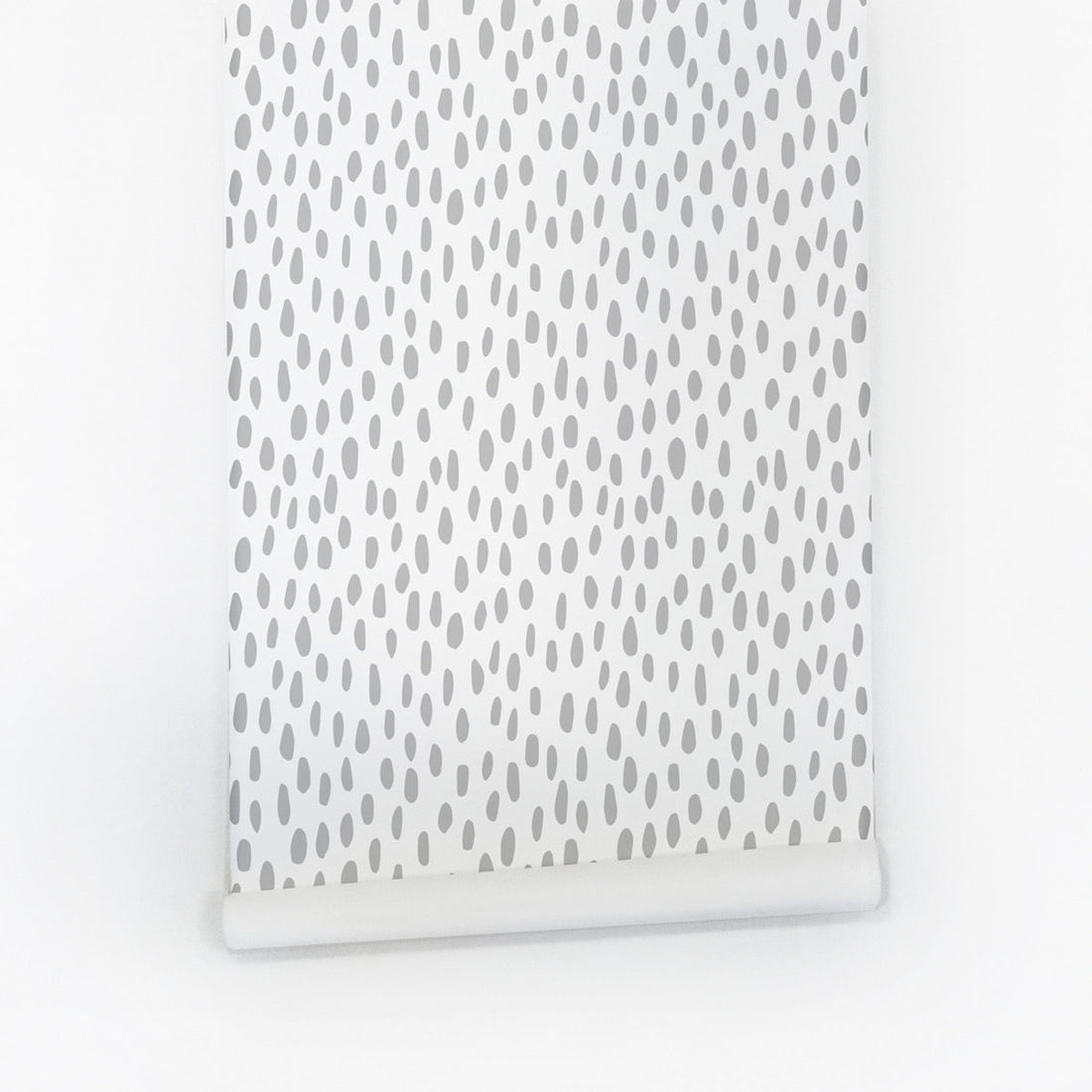 Designer wallpaper with grey speckle accents