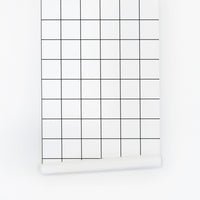 simple black and white checkered removable wallpaper