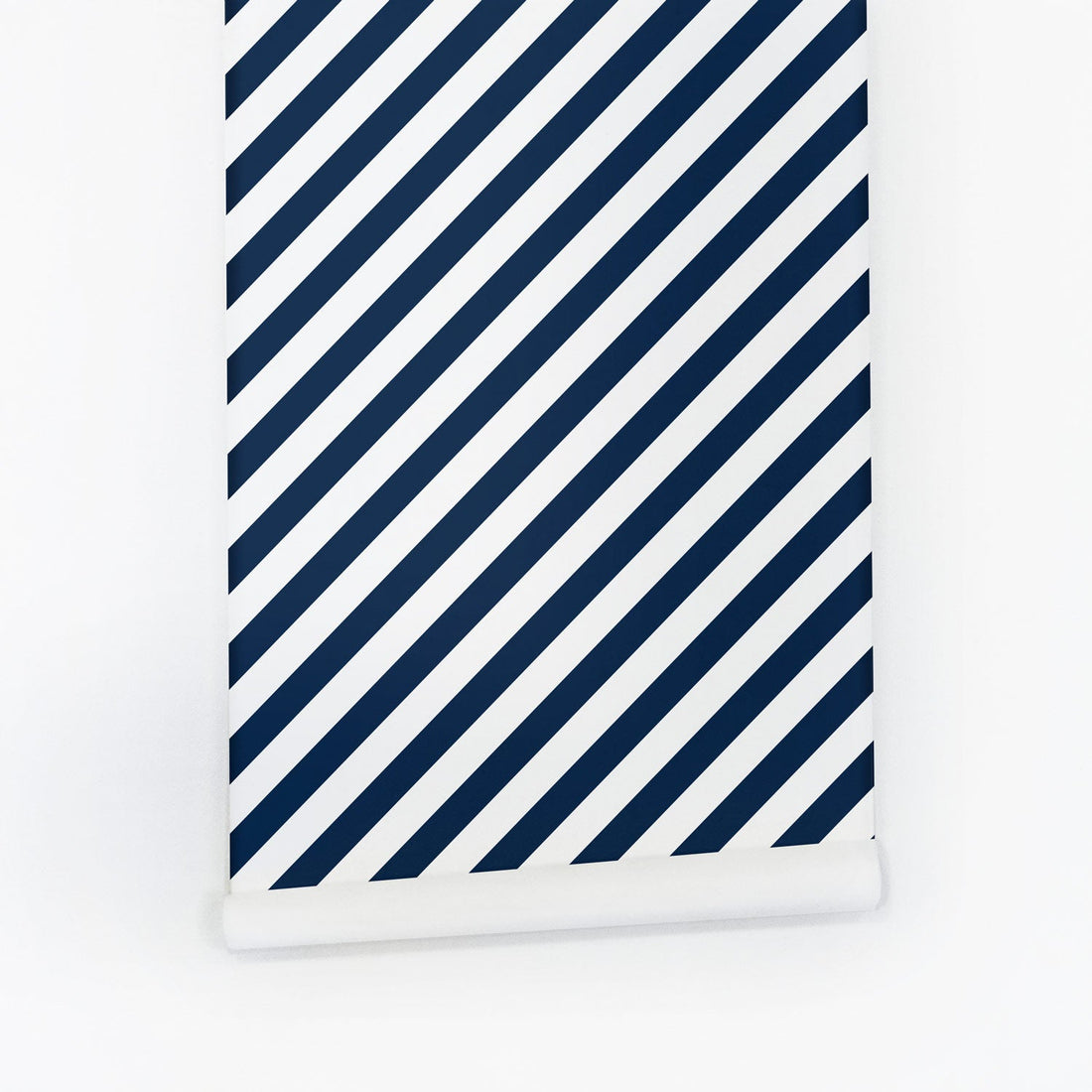 elegant lines in dark blue removable wallpaper