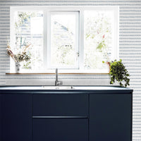 navy spots pattern removable wallpaper for kitchen