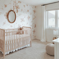 Soft Floral Design wall mural