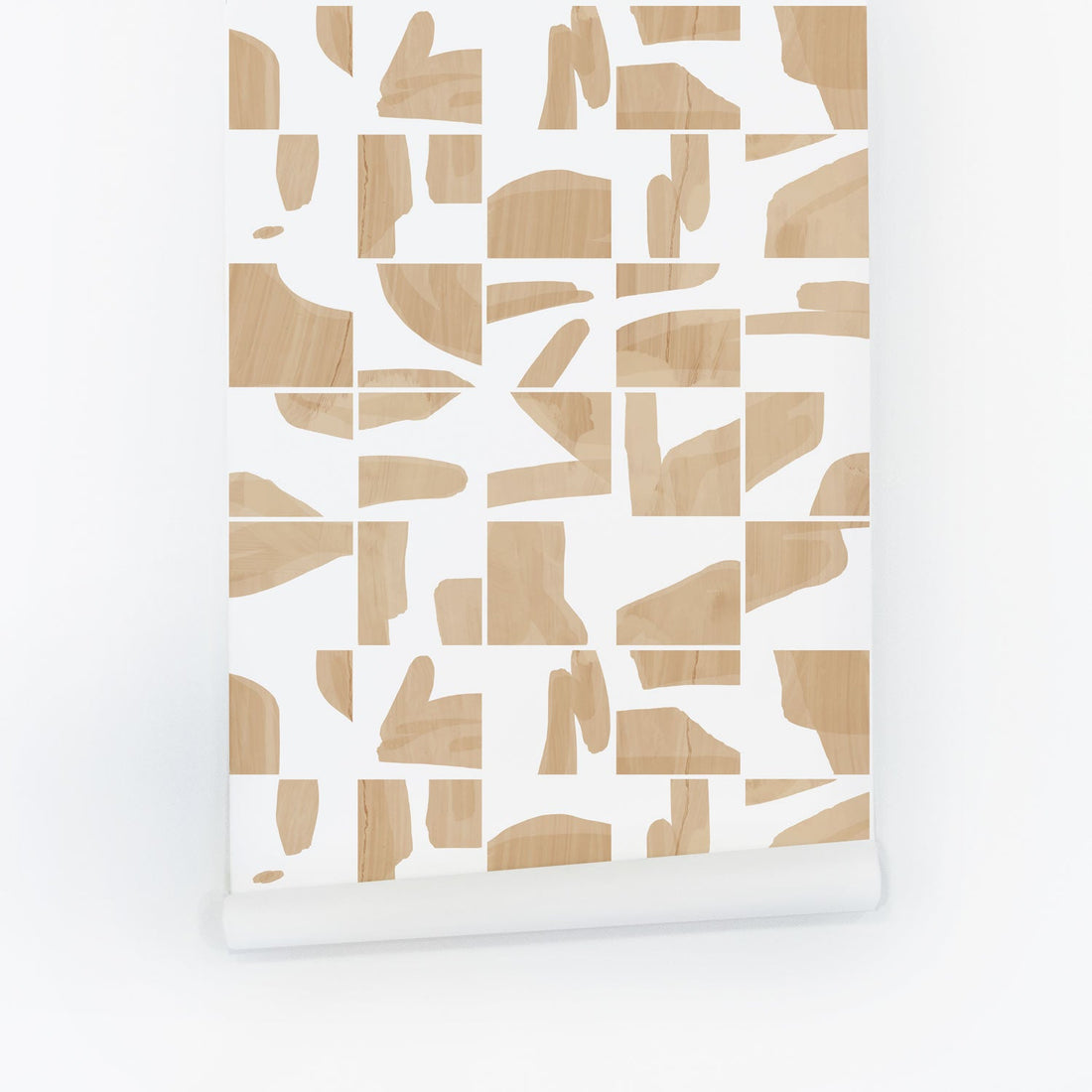 retro style wooden removable wallpaper