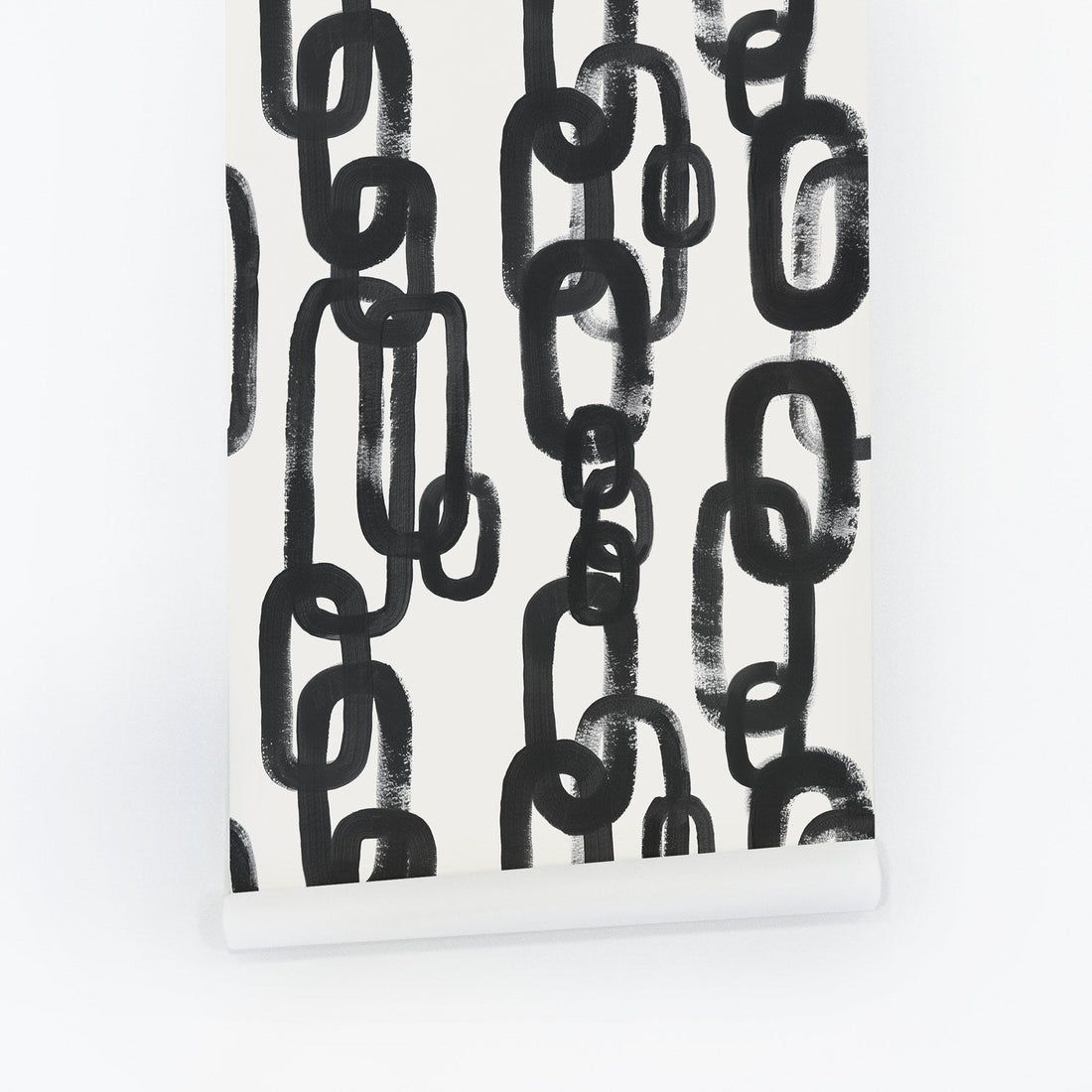 Chain design removable wallpaper