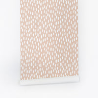 Pink speckle print removable wallpaper