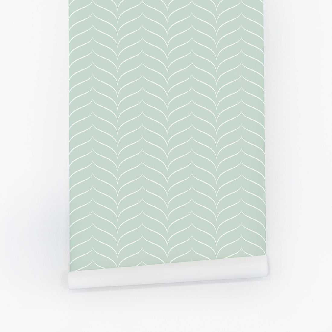 modern chevron inspired removable wallpaper design