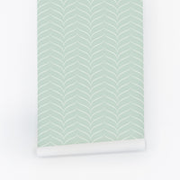 modern chevron inspired removable wallpaper design