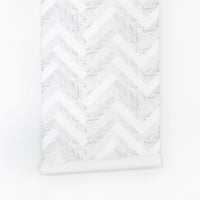 Marble tile removable wallpaper