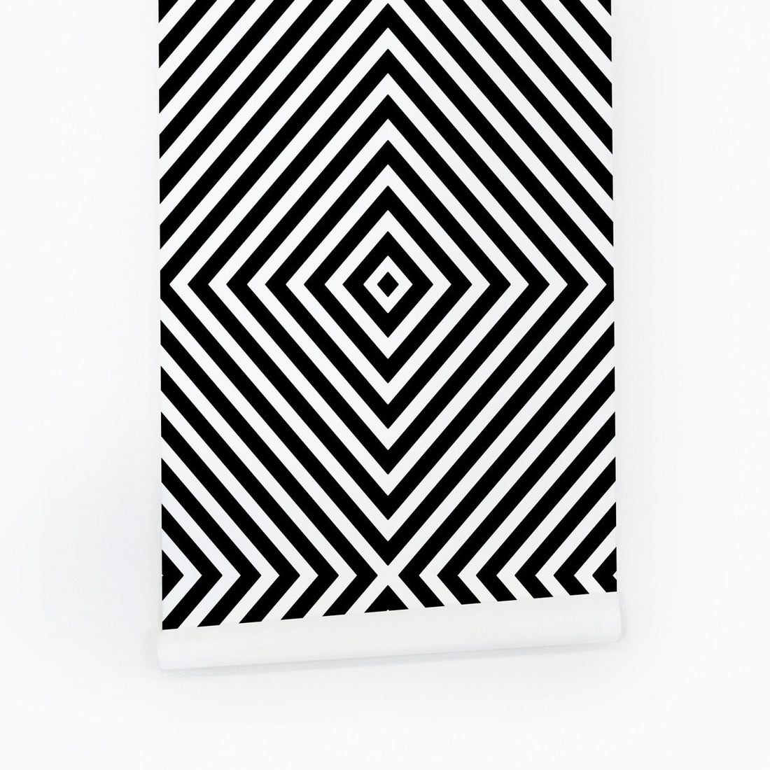 Geometric rhombus wall paper