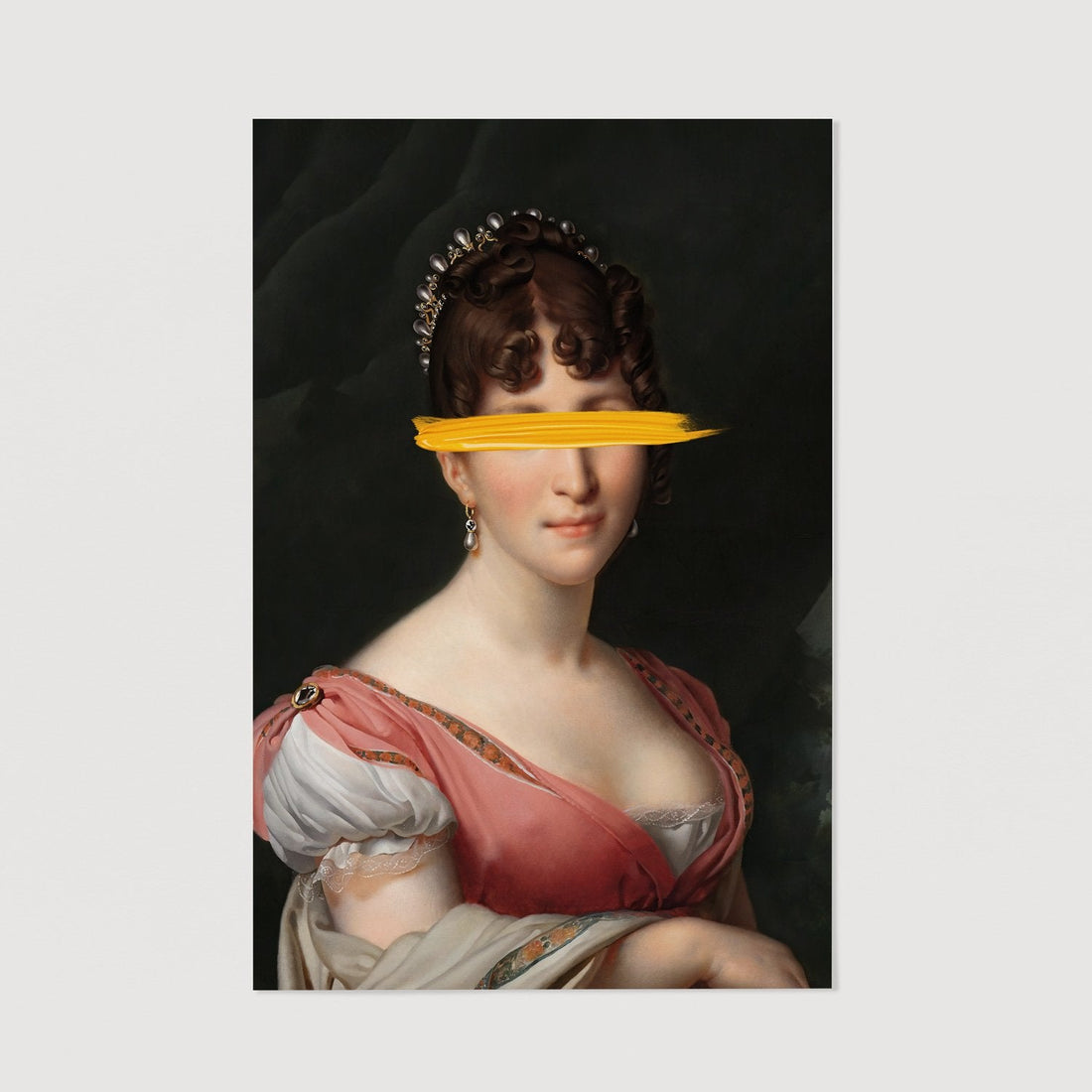Painting with women poster