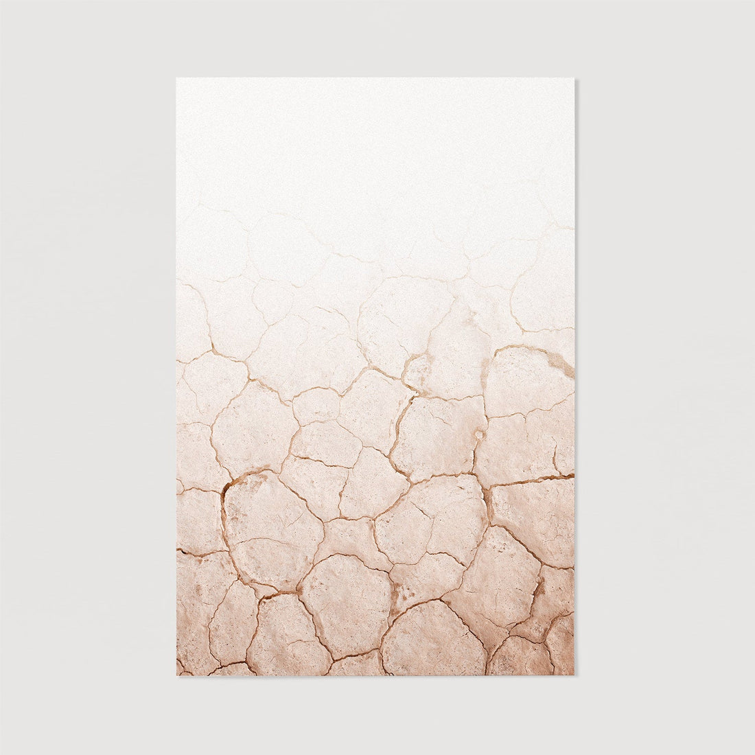ombre desert inspired nude wall art print