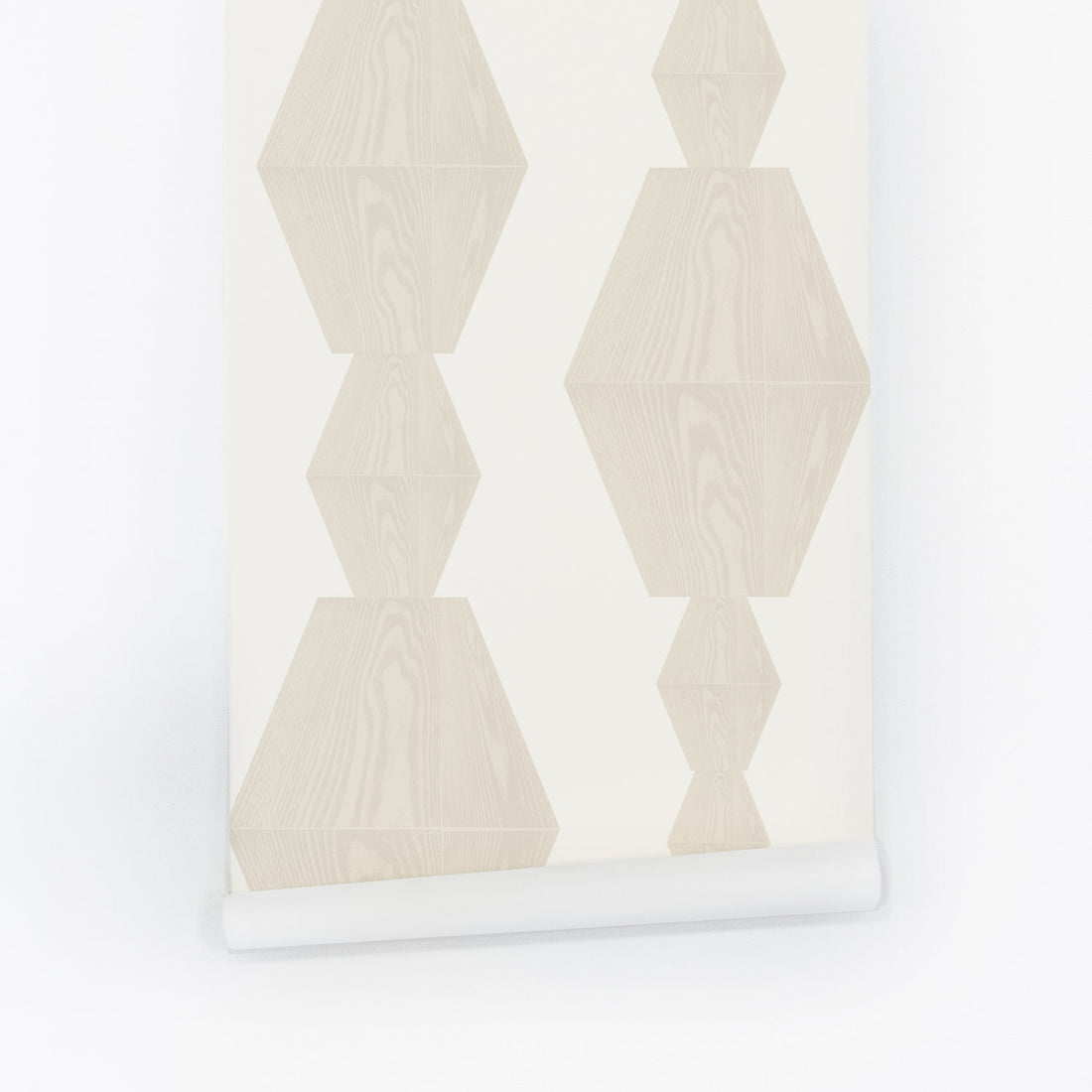 wooden bricks on walls effect removable wallpaper