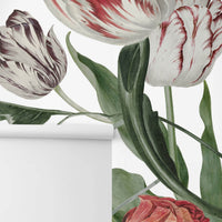 Vintage dutch flowers wall mural